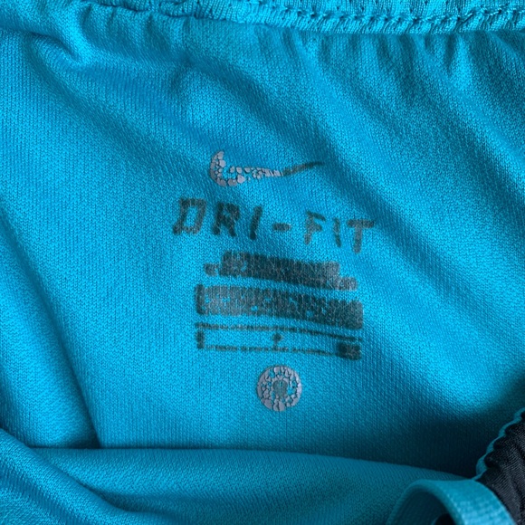 Nike dri fit running shorts with built in culotte - Picture 3 of 4